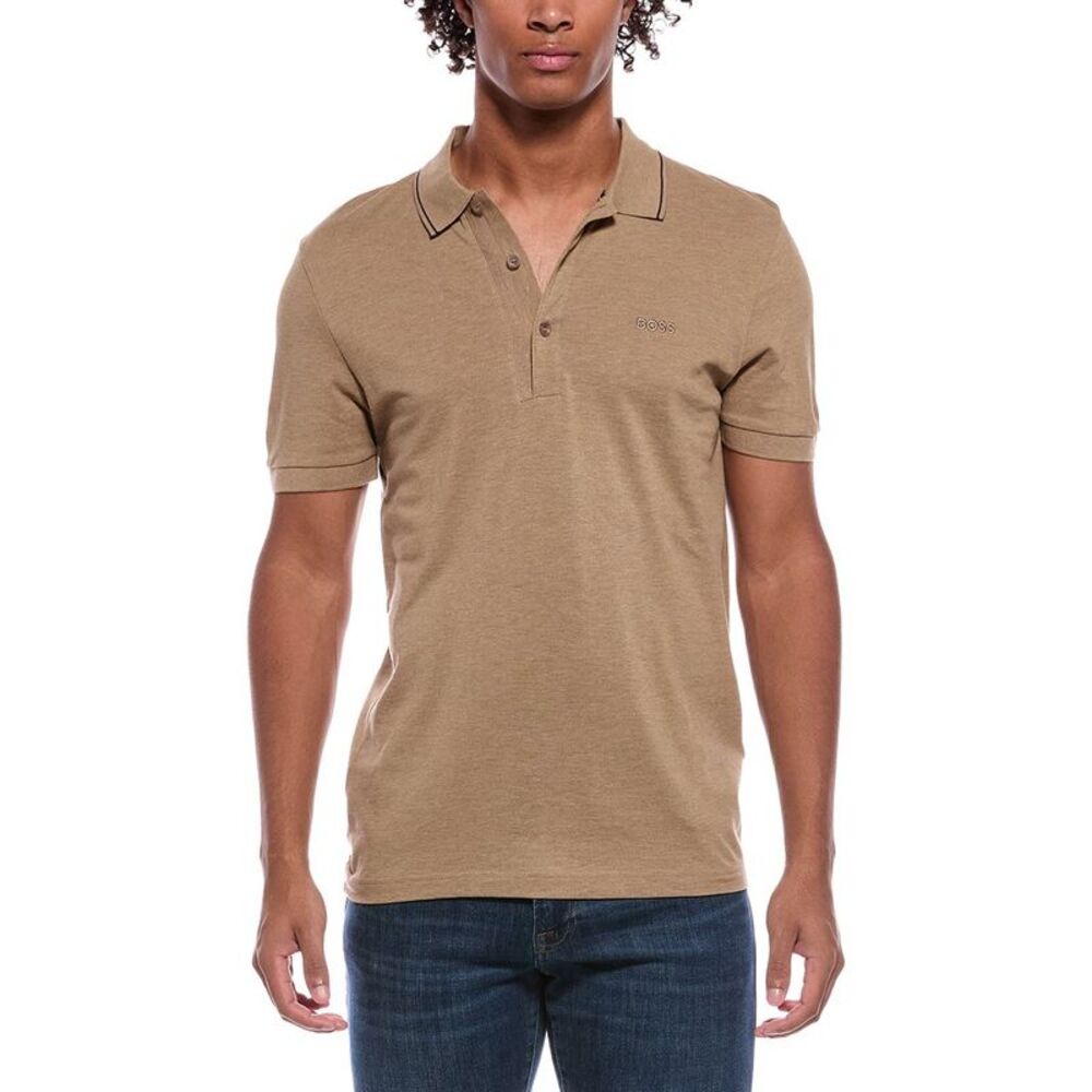 Hugo Boss Mens  Paule 4 Slim Fit Polo Shirt